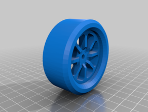 hpi 1 10 scale drifting wheel 3d printer parts 3d print model - Mito3D