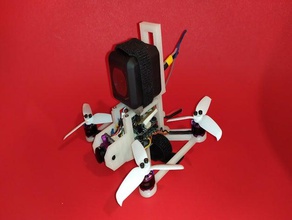 dronoframe 2,5 Zoll r c Fahrzeuge 25 auf Drohne fpv frame racing 3d print model - Mito3D