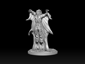 vampiro, fantasma A impressão 3d dnd mortos-vivos vampiro 3d print model - Mito3D