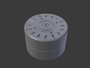 powerfull bldc motor generator template engineering 3d print model - Mito3D