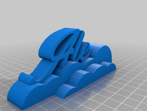 ale nubes La impresión en 3d 3d print model - Mito3D
