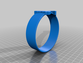ginkgo bangle bracciali 3d print model - Mito3D
