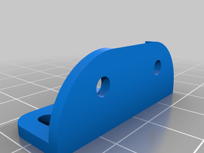 suport 3dtouch bltouch graber tec3d 3d printer parts lab mount bed leveling levelling z endstop 3d print model - Mito3D
