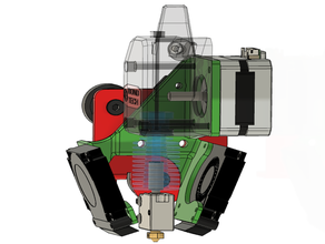 bmg direct drive mount tevo tarantula pro flash 3d-Drucker Teile hotend montieren 3d print model - Mito3D