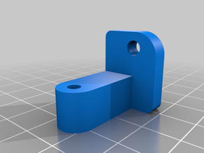 holder arm 2020 profile 3d printer parts 3d print model - Mito3D