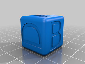 calibration 20x20x20 cube marks' 3d printing tests 20x20 3d print model - Mito3D
