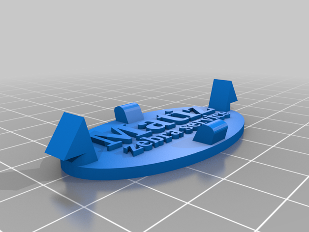 daewoo matiz tow hook plug cover 3D print model - Mito3D