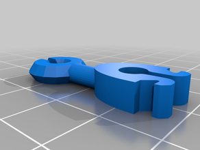cableclip blad 3d printing 3d print model - Mito3D