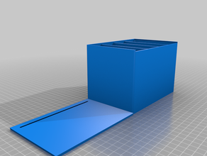 caja porta objetos recipientes personalizado 3d print model - Mito3D