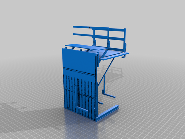 doka wall fram 3d printing 3D print model - Mito3D