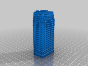 w union square bâtiments et structures anycubic ville les immeubles de grande hauteur l'hôtel manhattan new york nyc gratte-ciel 3d print model - Mito3D