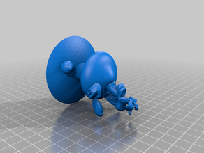 rayman estátua jogos de vídeo jogo 3d print model - Mito3D
