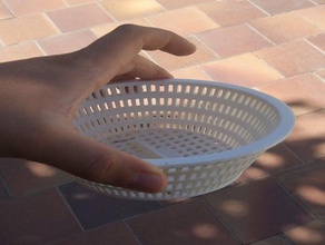 pool skimmer basket outdoor & garden treatment plant 3d print model - Mito3D