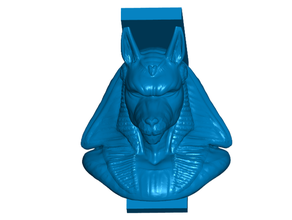 anubis reggimensole nucleare montaggio del nastro arredamento egiziano mensola staffa di supporto 3d print model - Mito3D