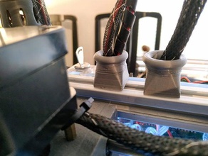 2020 90 grados repunte de cable ojal máquina herramientas 2020cnc 3d print model - Mito3D