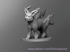 phantom cat dnd dungeons dragons tabletop 3d print model - Mito3D