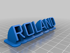 roland kundengebundene 3d print model - Mito3D