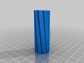 maßgeschneiderte anet spiral-vase-linearkugellager lm12luu kundengebundene 3d print model - Mito3D
