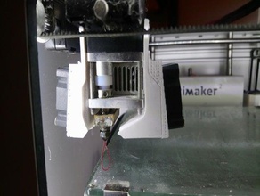 düşme optimize edilmiş değil fan kanalı ultimaker 2+ 2 3d print model - Mito3D