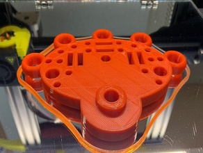 fluestikketdk tools holder med fast hul 10 mm 3d print model - Mito3D