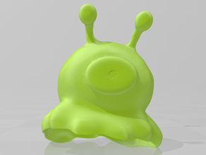 brain slug halloween Gehirn Kostüm futurama 3d print model - Mito3D