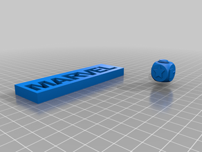 marvel-Teile würfeln 3d print model - Mito3D