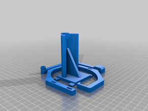 flashforge finder simple filament reel holder remix 3d print model - Mito3D