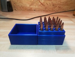 223 ammo box 25 remington ammobox weapon 3d print model - Mito3D