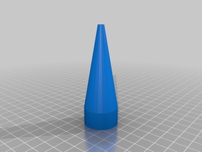 small flashlight cone traffic 3d print model - Mito3D