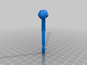baba kafa dart hasbro spiderman oyuncak parçaları 3d print model - Mito3D