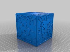 caixa de prazer crashjensen o inferno cubos hellraiser lamont configuração 3d print model - Mito3D