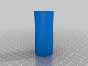 meine kundengebundene einzelne Wand-Zylinder-customizer 3d print model - Mito3D