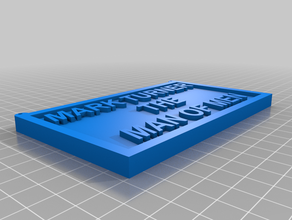 marks board 3d print model - Mito3D