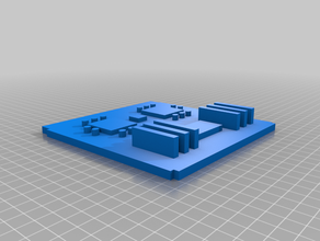 mh's library 3d 3d print model - Mito3D