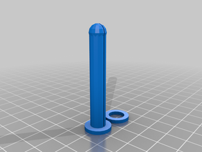 roll pin customized 3d print model - Mito3D