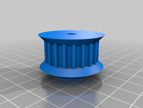 pulley customized 3d print model - Mito3D