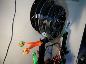 filament-Halter ender3 ender 3 3d print model - Mito3D