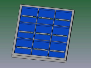 solarplatte 13 de 5v 3d print model - Mito3D
