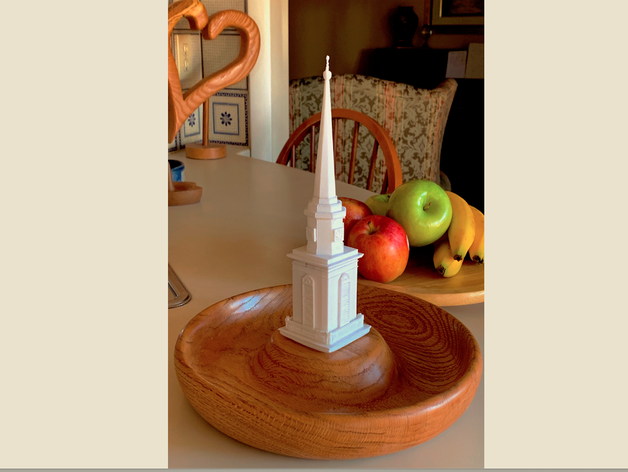 church steeple 3D print model - Mito3D