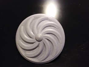 topper spinner reduced weight 3d print model - Mito3D