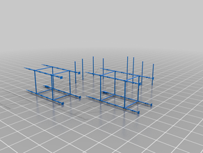 scaffolding 2 construction sets systems 3d print model - Mito3D