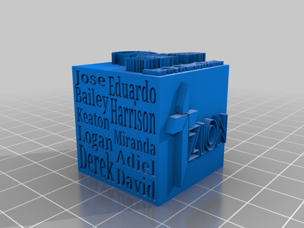 one zion 3D print model - Mito3D