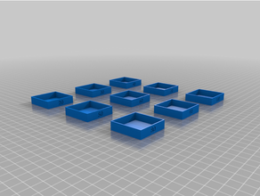 cama temp bloco de ensaio matriz 3d print model - Mito3D