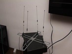 kerberos sdr de la antena plantilla 3d print model - Mito3D