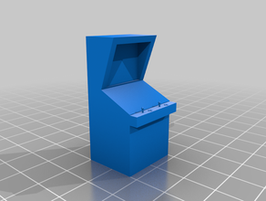 arcade-Maschine arcade der Miniatur 3d print model - Mito3D