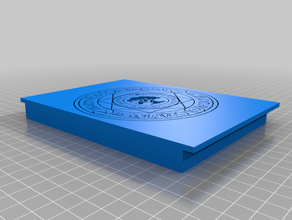 book container lid remix - green mana dice tray box 3d print model - Mito3D