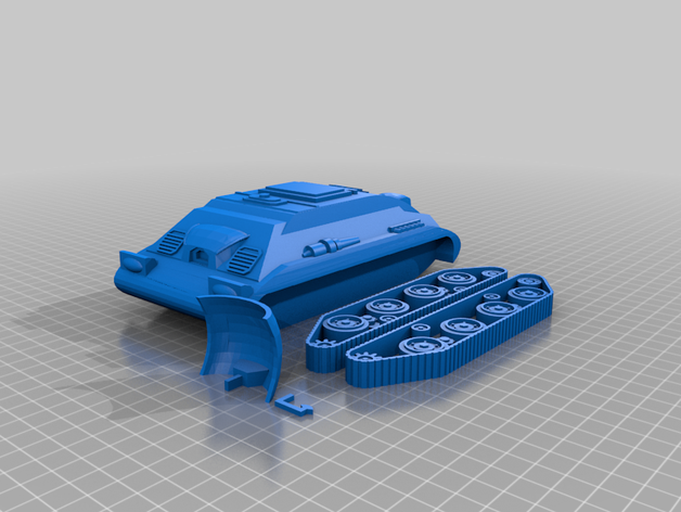 radar panzer tank askeri 3D print model - Mito3D