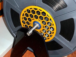 90mm spool-Halter filament spool holder 3d print model - Mito3D