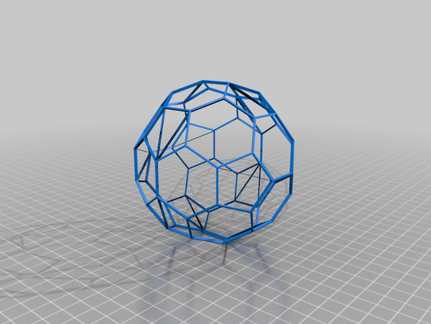 my customized convex polyhedra 3D print model - Mito3D