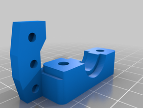 bl-touch-mount-hypercube - nicht unterstützt bltouch montieren hypercube hypercube-mount 3d print model - Mito3D